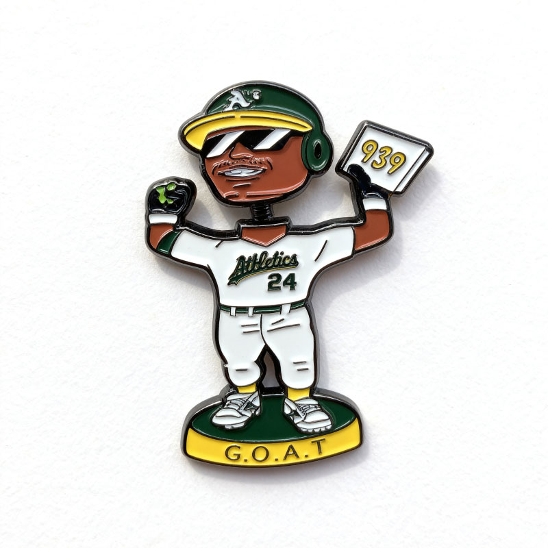 soft enamel pin+shake head