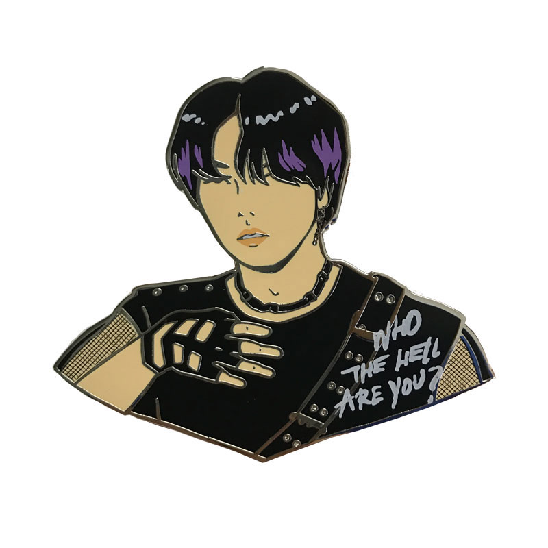  hard enamel pin+print