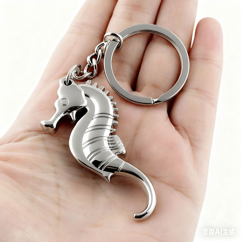 Metal keychain