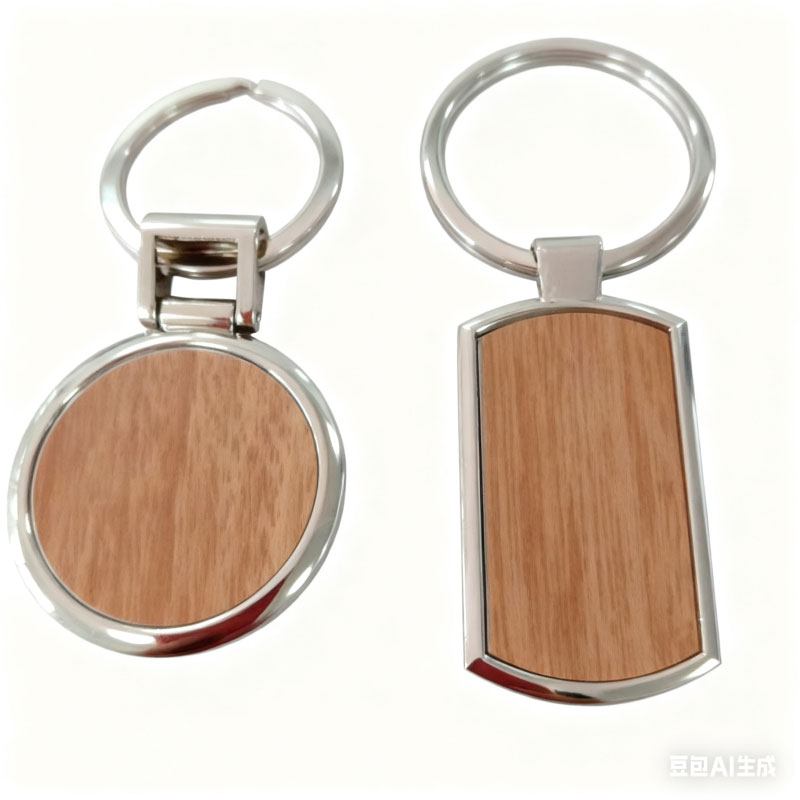 Wooden keychain