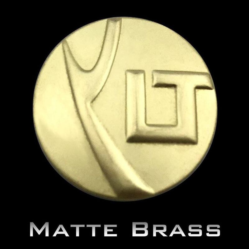 Matte brass