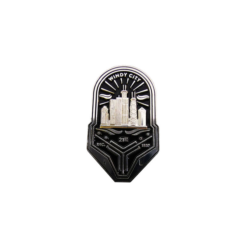 3D soft enamel pin