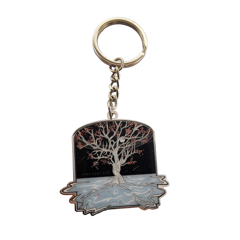 Metal keychain