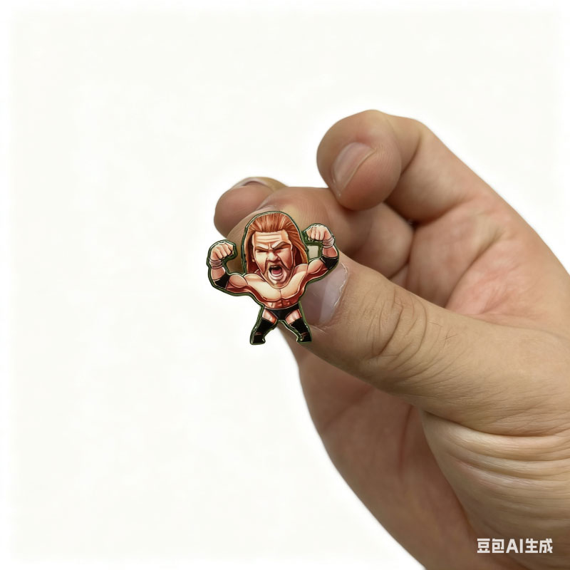 hard enamel pin+print